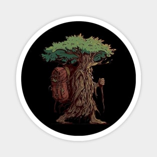 Shepherd of trees ent traveler Magnet